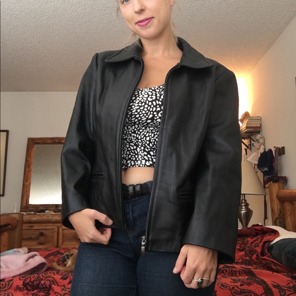 Katiana Couture Leather Jacket Women’s Large